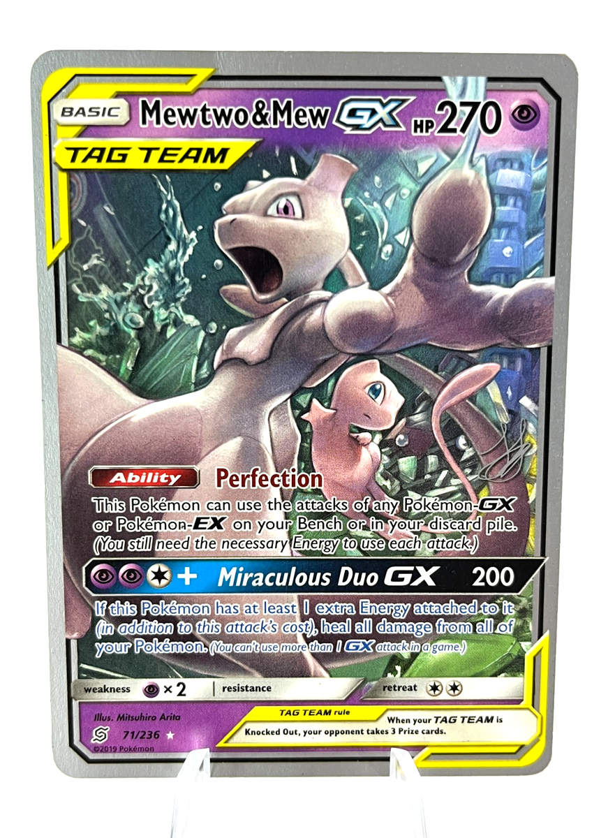 Mewtwo & Mew GX - 71/236 - 2019 Championship Card - Pokemon - LP