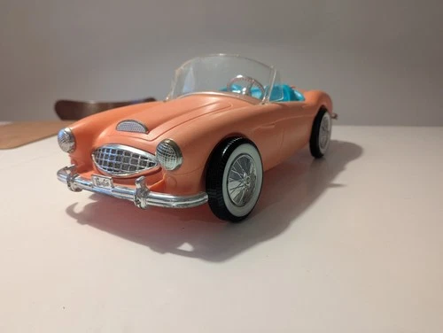 Vintage 1962 Barbie Austin Healey -Irwin Mattel Toy Car Convertible