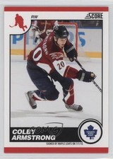 2010-11 Score Colby Armstrong #449 0a4