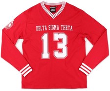 Big Boy Delta Sigma Theta Divine 9 S1 Long Sleeve Jersey