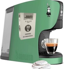 BIALETTI MACCHINA CAFFE' BUNDLE DAMA VERDE+30 CIALDE ESE COMPOSTABILI  OMAGGIO