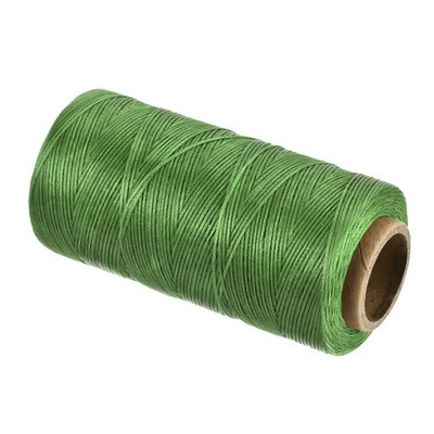 197 Yard 1mm 210D Flat Waxed Thread Polyester, Green