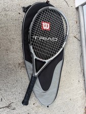 Wilson Brand Triad 3.0 Edition Tennis Racquet 4 1/2 HS4 Racket Carry Bag Case