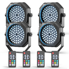 60 LED RGB Stage Lighting PAR Light DMX Beam Party DJ Disco Lights with Battery