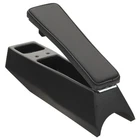 MGB/GT MGC Centre Console & Armrest Black Leather ABS Plastic 1962-1971 GAC1027X