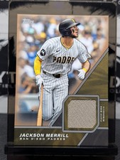 2026 Topps #MLM-JM Jackson Merrill Major League Material Relics [Gold] /50