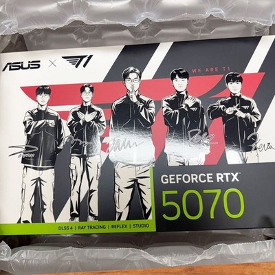 ASUS T1 GeForce RTX 5070 OC 12GB GDDR7 Graphics Card Limited Edition GAMING NEW