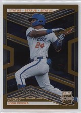 2023 Panini Elite Extra Edition Orange Status 43/275 Josh Rivera #144 0ud4