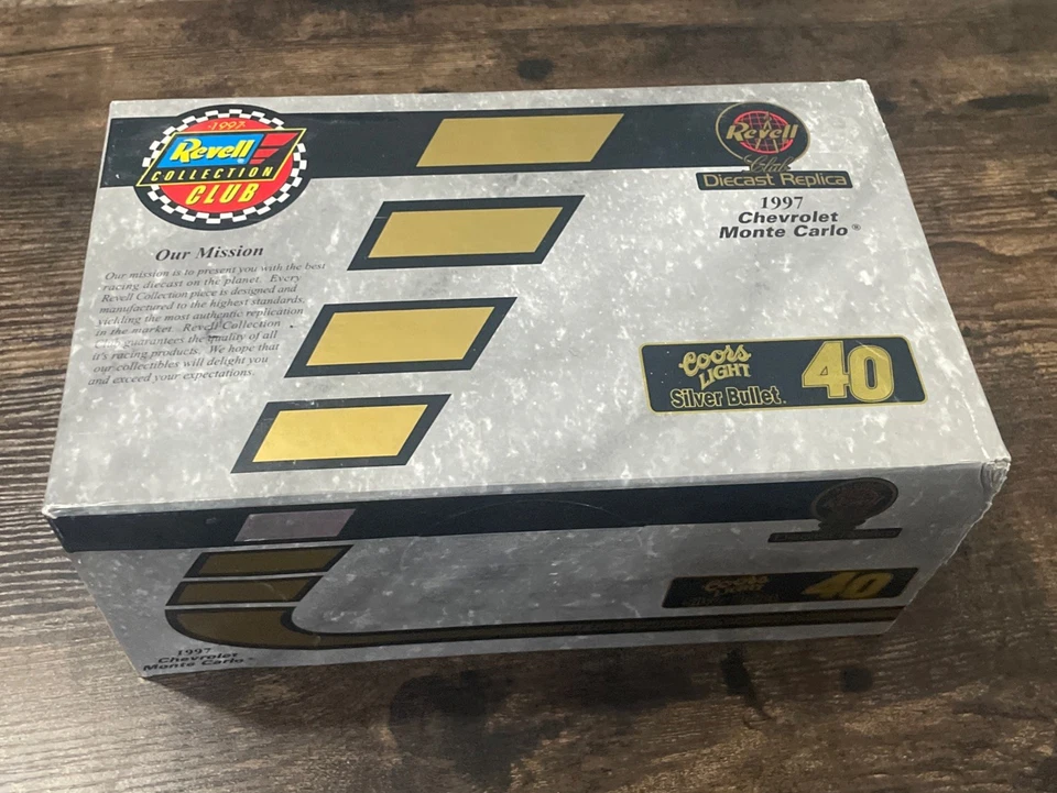 1997 Revell Collection Club 1/24 Diecast Car #40 NASCAR Monte Carlo Mike Wallace - Image 2 of 4