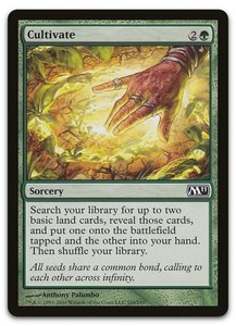 Cultivate 168/249 Magic 2011 (M11) Common Sorcery MTG