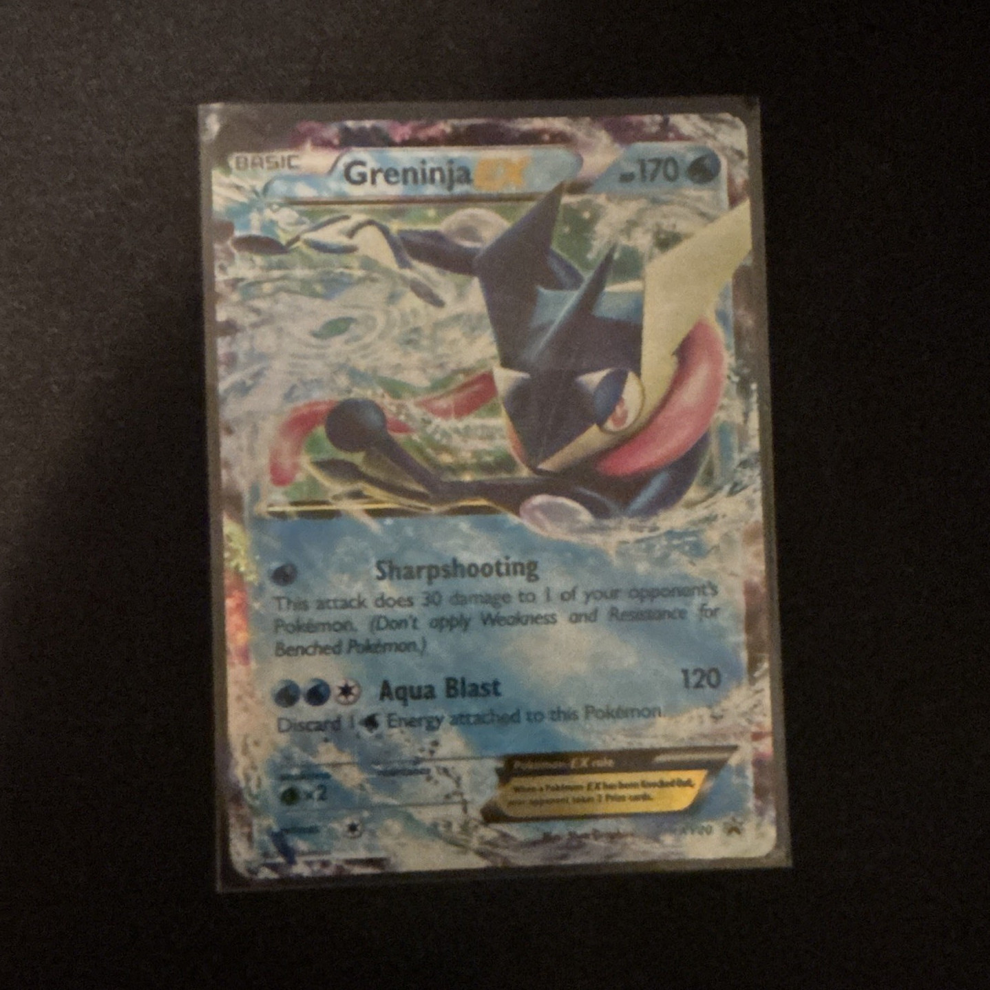 The Pokémon Company Greninja EX XY20 XY Holo Promo 170 HP English Pokemon TCG