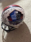 Pro Football Hall Of Fame Signed Helmet- 20+ Signatures From 1960s-1990s
