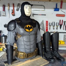 BATMAN CLASSIC ARMOR COSTUME COSPLAY SET Man or Woman Any Colors