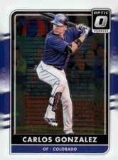 2016 Donruss Optic #72 Carlos Gonzalez