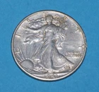 1941-S Walking Liberty Silver Half Dollar Coin