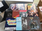 JOB LOT OF 10 X 12" VINYL RECORDS GREAT WHITE VIXEN QUIREBOYS JOURNEY