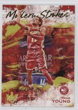 2020-21 Panini Court Kings Modern Strokes Trae Young #18 1t6o