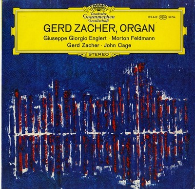 Gerd Zacher - Giuseppe Giorgio Englert, Morton Feldman, Gerd Zacher Vinyl 205251