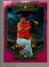 2026 Leaf Metal Armed & Dangerous War Base Prismatic Pink #ARB-22 Gage Jump 6/6