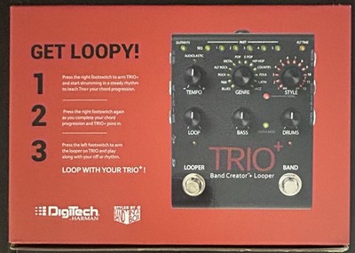 DigiTech TRIO+ Band Creator Looper Guitar Pedal TRIOPLUS-V-04