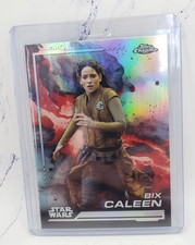 2024 Topps Chrome Star Wars Bix Caleen Base Rainbow Refractor 10