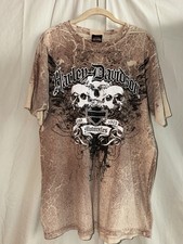 Harley-Davidson Y2K New Roc New Rochelle NY Graphic Motorcycles T-Shirt, Size L