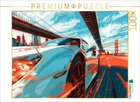 Calvendo Puzzle The Beauty Of Speed | 1000 Pieces, Finished Size 25.2 × 18.9 In