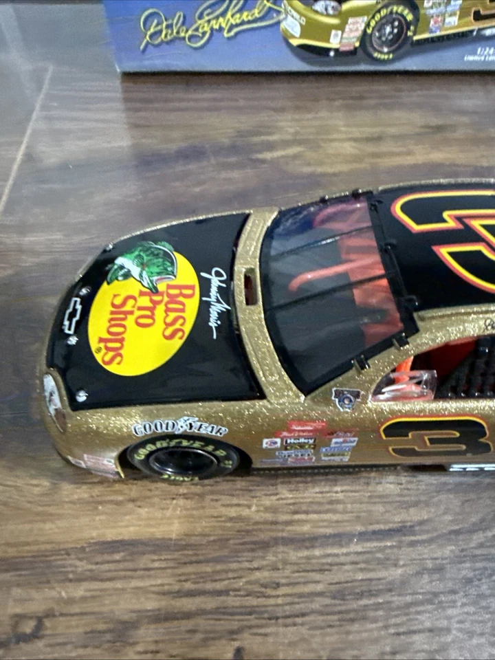 Bajo Dale Earnhardt Sr. #3 Pro Shops Monte Carlo 1:24 - 1998 Action Platinum Foto 4 de 4