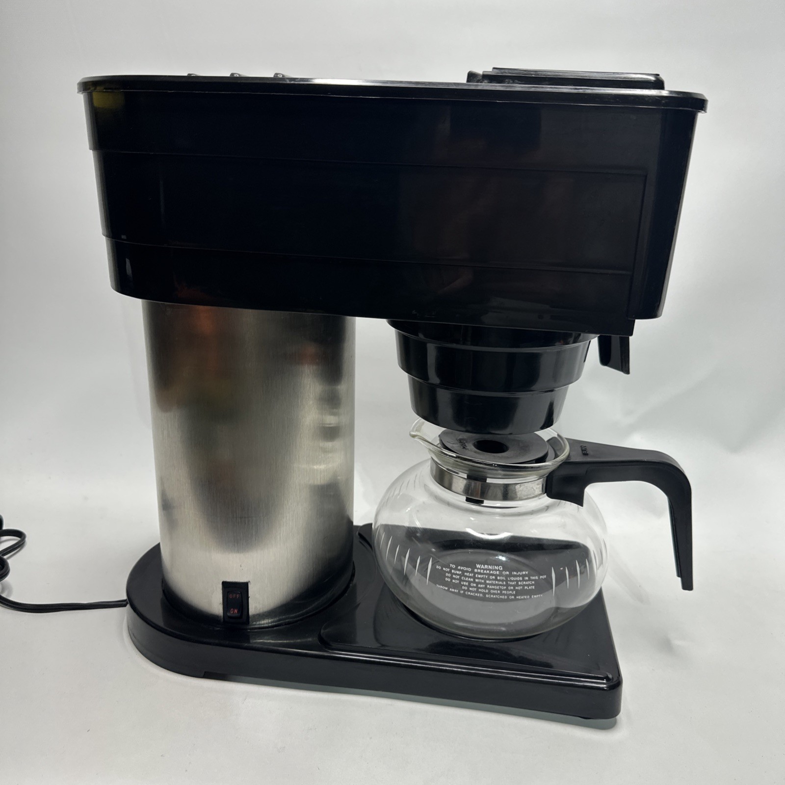 Bunn 10-Cup Home Coffee Brewer w/ Glass Carafe Tested Used W