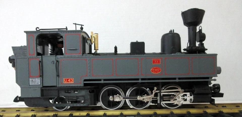 LGB 2070D  Steirmarkische Landesbahn 0-6-2 Gray Steam Locomotive  no smoke - Image 2 of 4