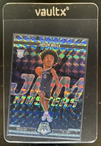 2024-25 Panini Mosaic Jaylen Wells Jam Masters RC Mosaic Prizm #3 Grizzlies