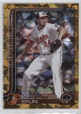 2025 Topps Series 1 Gold Diamante 39/50 Zach Eflin #188 18k2