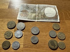 Lot & Sammlung Banknoten & M&uuml;nzen Afrika: Tansania, Algerien, Tunesien, Tschad..