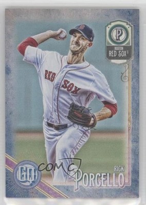 2018 Topps Gypsy Queen Indigo 12/250 Rick Porcello #7 4k8