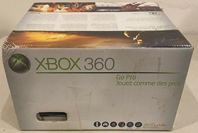 2008 MICROSOFT X-BOX XBOX 360 GO PRO 60GB CONSOLE WORKS DAMAGED BOX NO MANUAL