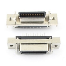 1pcs SCSI female 26 pin MDR CN type straight 180 degree DIP connector adapter r
