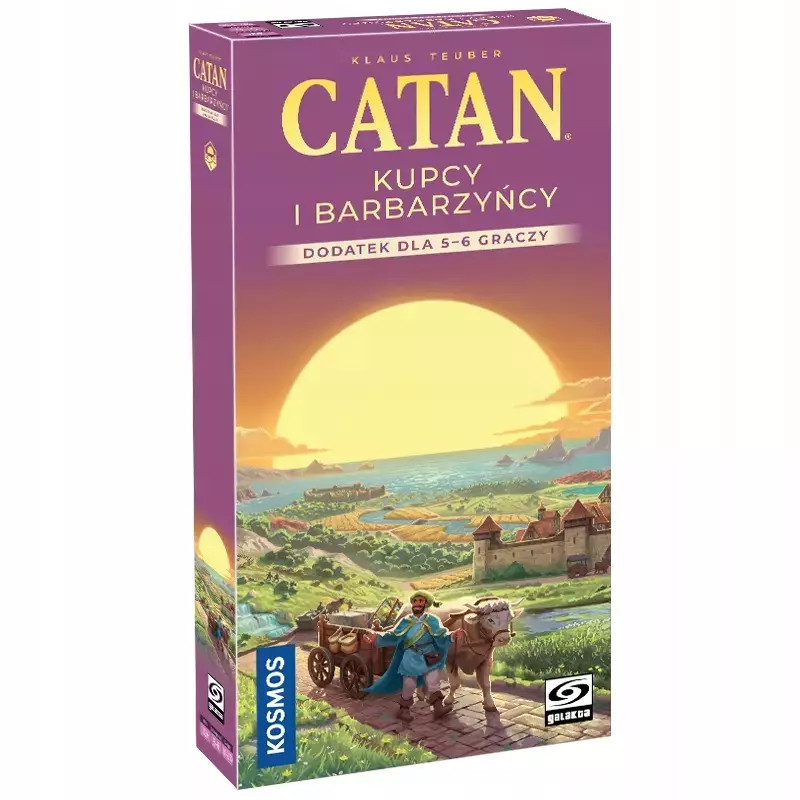 5902259208181 Gra planszowa Catan: Kupcy i Barbarzycy Dodatek dla 5/6 Graczy -