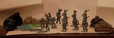 vintage Lead Soldiers and military vehicles Unpainted