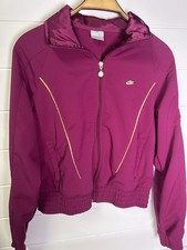 Y2K Era Nike Purple Women  s Full Zip Medium Jacket Vintage Gray Tag