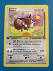 1st Edition Eevee 51/64 Jungle Set Rare Vintage 1999 Pokemon Card - NM