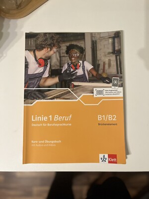 Linie 1 Beruf B1/B2 und B2 Deutsch für Berufssprachkurse Brückenelement NEU OVP