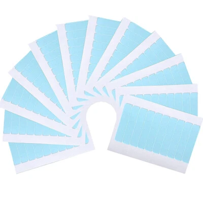 SEGO 100 Stücke Klebestreifen Kleber Ersatz Tape für Tape in ON Echthaar Extensions