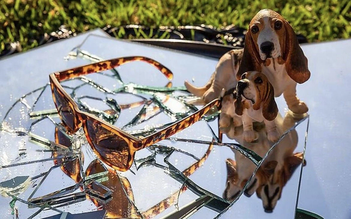 Goodr Bosleys Basset Hound Dreams No Slip Running Marathon Run Jog Sunglasses