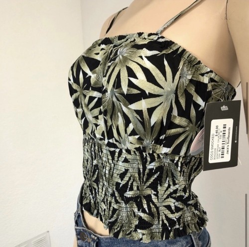 NEW VOLCOM Coco smocked Jack’s Surfboards top size:M - Picture 9 of 15