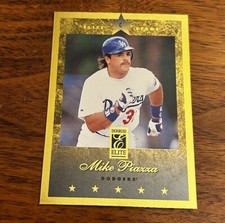 1997 DONRUSS ELITE BASEBALL #7 MIKE PIAZZA GOLD