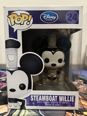 Funko Pop! Disney Steamboat Willie Mickey Mouse #24 Series - Main Image