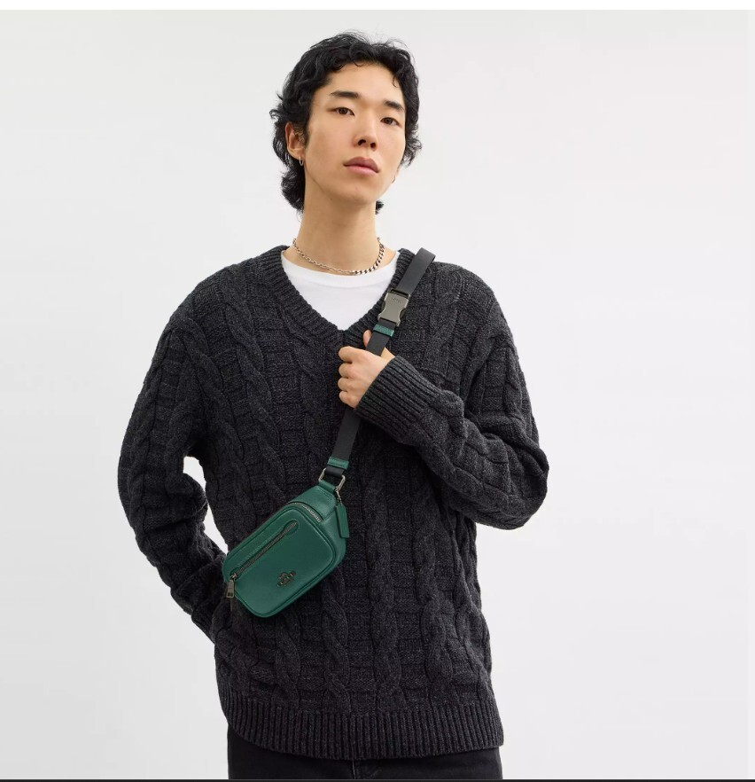 COACH クロスボディElias Belt Bag ショルダーバッグ ロゴ入り COACH® Outlet | Elias Belt Bag In Signature Canvas
