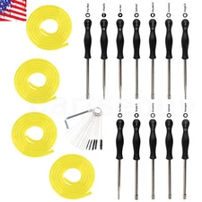 Carburetor Carb Adjustment fit 2-Cycle Small Engines Tool  Adjust Kit 12 PCS