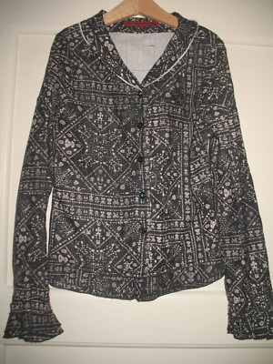 LE JEAN DE MARITHE + FRANCOIS GIRBAUD Blusen-Jacke Gr. 10 (140 146 152) Bluse