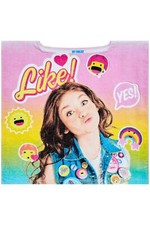 Disney Soy Luna Girls Swim Poncho Pink One Size 100% Cotton NEW ITEM